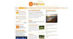 Desktop Screenshot of kidstravel.ch